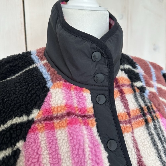 FP Movement Rocky Ridge Printed Fleece Jacket Plaid FP Movement Size XS NWOT - Picture 3 of 13